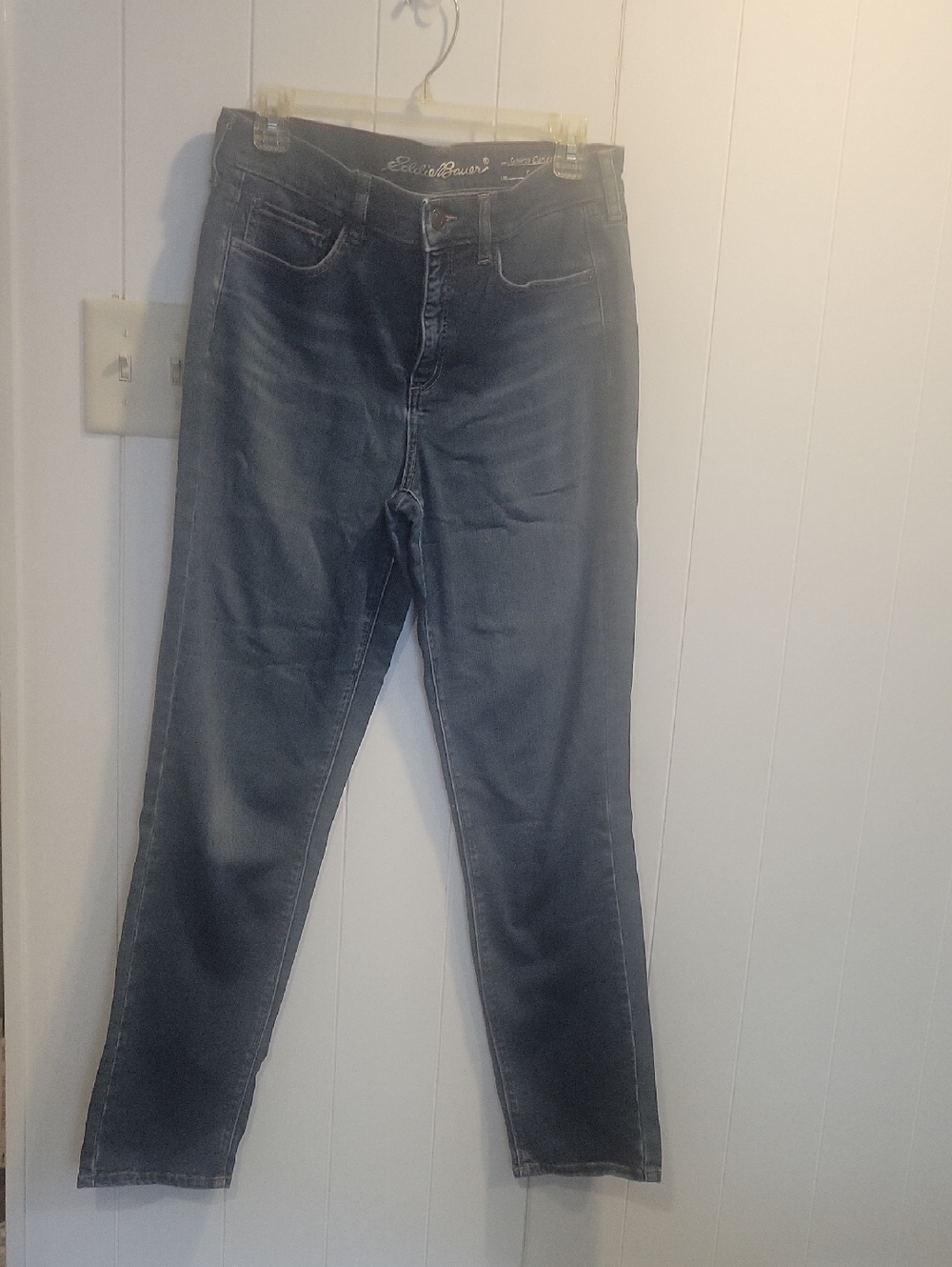 Eddie Bauer Curvy Slim Straight Jeans